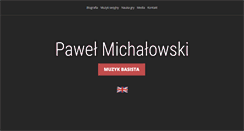 Desktop Screenshot of pawelmichalowski.com