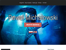 Tablet Screenshot of pawelmichalowski.com